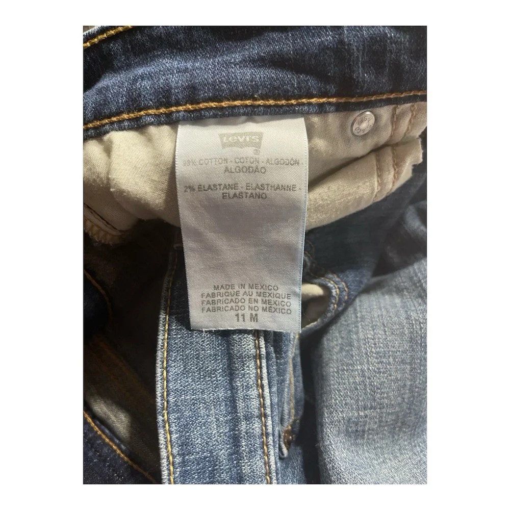 Levi's Y2k Sz 11 M Too Superlow 524 Flare Jeans - Picture 8 of 10